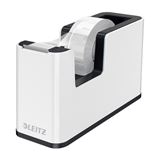 LEITZ Tischabroller WOW Duo Colour perlwei&szlig;/schwarz