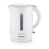 SEVERIN Wasserkocher WK 4325 wei&szlig; 1,7 l 2200 W