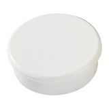 DAHLE Magnete wei&szlig;, Kunststoff &Oslash; 3,8 cm, 10 St.
