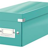 LEITZ CD-/DVD-Box Click & Store blau, 1 St.