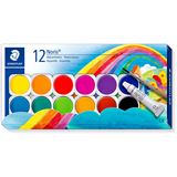 STAEDTLER Wasserfarbkasten 12 Farben