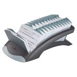 DURABLE Adresskartei Telindex desk schwarz, für 500 Adress,- DURABLE Adresskartei Telindex desk schwarz, für 500 Adress,-