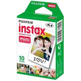 FUJIFILM instax mini Sofortbildkamera-Film wei&szlig;, 10 St.