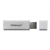16GB Intenso 3 USB-Sticks Alu Line silber