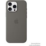 APPLE iPhone 16 Pro Max Silicone Case with MagSafe - Stone Gray APPLE iPhone 16 Pro Max Silicone Case with MagSafe - Stone Gray