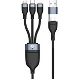 1.50m Conceptronic Kabel USB-C/A 3.0 -> 3-in-1 60W 480Mbps
