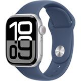 Apple Watch Series 10 GPS + Cellular 42mm Silver Aluminium Case with