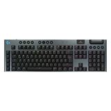 Logitech G915 X Lightspeed GL CLICKY USB Deutsch grau/schwarz