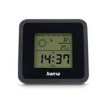hama Borneo Thermometer schwarz