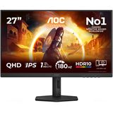 27" (68,58cm) AOC Q27G4XF schwarz 2560x1440 1xDisplayPort 1.4 / 27" (68,58cm) AOC Q27G4XF schwarz 2560x1440 1xDisplayPort 1.4 /