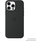 Apple iPhone 16 Pro Max Silicone Case with MagSafe - Black Apple iPhone 16 Pro Max Silicone Case with MagSafe - Black