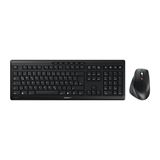 CHERRY Stream Desktop Comfort Deutsch 2.4 GHz und USB schwarz