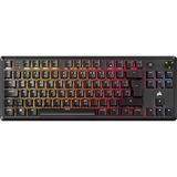 Corsair K70 CORE TKL RGB MLX RED V2 USB Deutsch schwarz