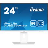 24" (60,96cm) iiyama ProLite XUB2497HSU-W2 weiss 1920x1080 1x