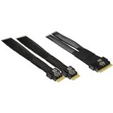 (€35,57*/1m) 0.70m Inter-Tech SAS Anschlusskabel SFF-8654 (€35,57*/1m) 0.70m Inter-Tech SAS Anschlusskabel SFF-8654