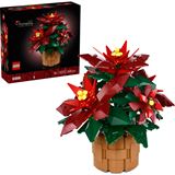 LEGO Botanicals 10370 Weihnachtsstern, Bauset für Erwachsene, LEGO Botanicals 10370 Weihnachtsstern, Bauset für Erwachsene,