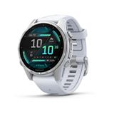 Garmin fenix 8 43mm steinweiß/silber