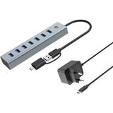 Conceptronic USB-Hub 7-Port 3.0 ->7x3.0 +TypC 5Gbps m.Nz gr Conceptronic USB-Hub 7-Port 3.0 ->7x3.0 +TypC 5Gbps m.Nz gr