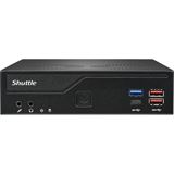 Shuttle Barebone slim DH770 Intel/SO-DDR4/black Bulk