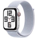 APPLE WATCH SE CELL 44MM SILVER W. BLUE CLOUD SPORT LOOP