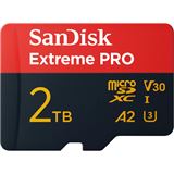 2TB SanDisk Extreme Pro - Flash-Speicherkarte (SD-Adapter 2TB SanDisk Extreme Pro - Flash-Speicherkarte (SD-Adapter