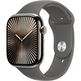 Apple Watch S10 Titan Natur Cellular 46mm (Sportarmband steingrau) M/L