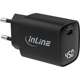 InLine USB PD Netzteil, GaN Ladegerät, 1-Port, USB-C, 45W, mit InLine USB PD Netzteil, GaN Ladegerät, 1-Port, USB-C, 45W, mit