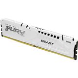 16GB Kingston FURY Beast wei&szlig; DDR5-6000 DIMM CL30 Single