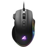 Sharkoon SHARK FORCE 3 BLACK RGB OPTICAL GAMING MOUSE 12.800 DPI