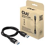 (&euro;17,80*/1m) 0.50m Club 3D USB Anschlusskabel Stecker auf