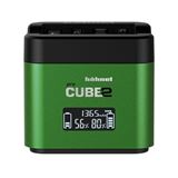 Hähnel Doppelladegerät Pro Cube 2 - Fuji mit LCD-Display