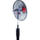 Tornado Ventilator EFS-111M Rot auf Schwarz