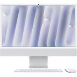 24" (60,96cm) Apple iMac Silver/M4-10C-CPU,10C-GPU/16GB/256GB SSD/Key-ID-Deutsch/MM2/1GB Ethernet