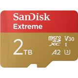 2TB SanDisk Extreme microSDXC +SD Adapt 240MB/s