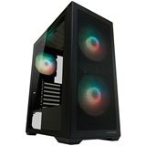 LC-Power 717B Meshwork_L Dark Midi Tower ohne Netzteil schwarz