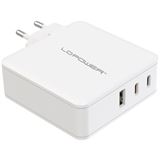 LC-Power USB Ladeger&auml;t 100W LC-GAN-100 2xUSB-C 1xUSB-A