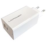 LC-Power USB Ladeger&auml;t 65W LC-GAN-65 2xUSB-C 1xUSB-A