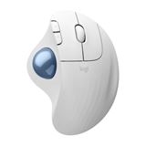 LOGITECH ERGO M575S Wireless Trackball - Off White + Blue Ball