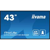 42.5" (107,95cm) iiyama ProLite LH4360UHS-B2AG schwarz 3840x2160