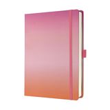 SIGEL Notizbuch JOLIE Bullet A5+ punktraster, pink/rosa/orange