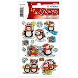 HERMA MAGIC WEIHN. WINTER PINGUINE, PRISMATICF