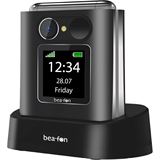 Beafon Fold 10 LTE, Silver Line, Großtastenklapphandy, Beafon Fold 10 LTE, Silver Line, Großtastenklapphandy,