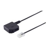 Helos S-Impuls Adapter RJ45-8P4C Stecker/TAE Universalbuchse