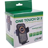 InLine KFZ Smartphone Halterung, ONE TOUCH QI 2, universal, Wireless InLine KFZ Smartphone Halterung, ONE TOUCH QI 2, universal, Wireless