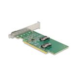 Delock PCI Express 4.0 x16 Karte zu 4 x SFF-8639 NVMe