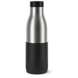 emsa Isolier-Trinkflasche Bludrop Sleeve schwarz 0,5 l