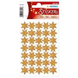 HERMA DECOR STERNE GOLD Ø16 mm,HOLOGRAPHIEFOL.