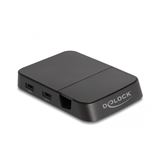 Delock Smartphone Dockingstation 4K mit integrierter Halterung - HDMI / USB / Hub / SD / Micro SD f&uuml;r Android oder Windows (88018)