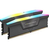 96GB Corsair Vengeance RGB schwarz DDR5-7200 DIMM CL40 Dual Kit 96GB Corsair Vengeance RGB schwarz DDR5-7200 DIMM CL40 Dual Kit