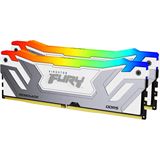 48GB Kingston FURY Renegade RGB weiß/silber DDR5-8400 DIMM CL40 48GB Kingston FURY Renegade RGB weiß/silber DDR5-8400 DIMM CL40